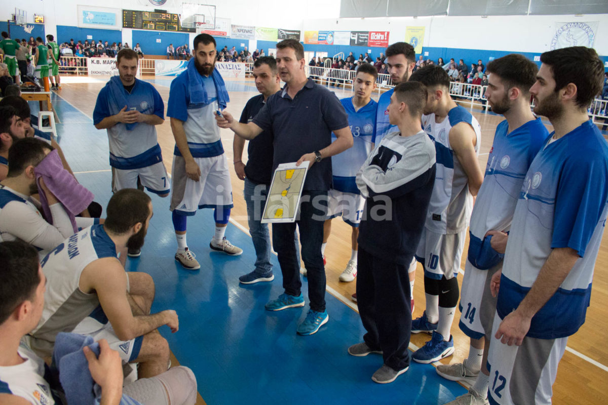 Με το Στρατώνι ο Γ.Σ.Φαρσάλων στο Κλειστό