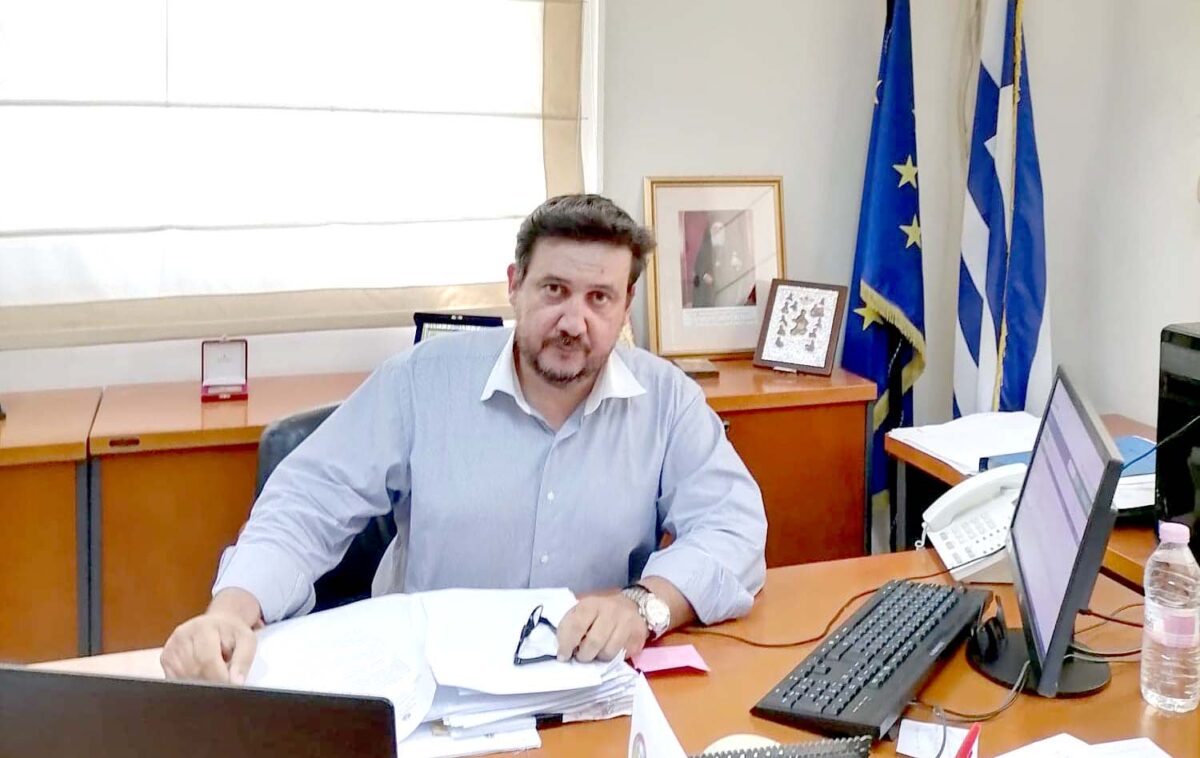 Ο διοικητής του Γενικού Νοσοκομείου Λάρισας Γρηγόρης Βλαχάκης