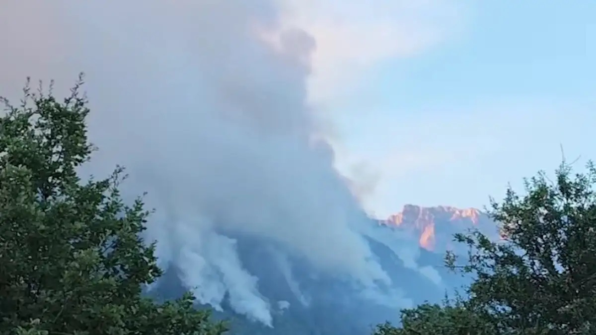 Η φωτιά στην Κόνιτσα